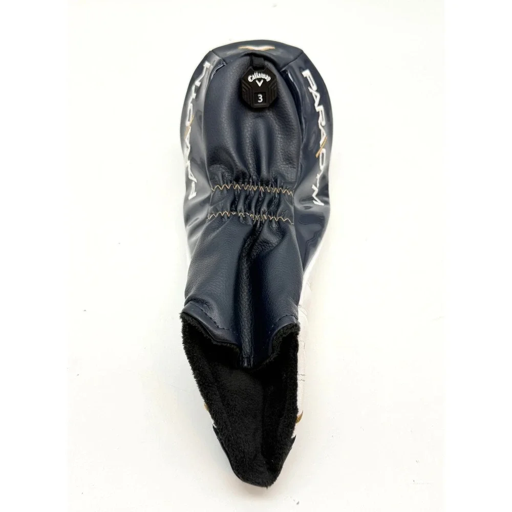 Callaway Paradym Fairway Wood Headcover Navy White Gold Adjustable Tag Golf OEM